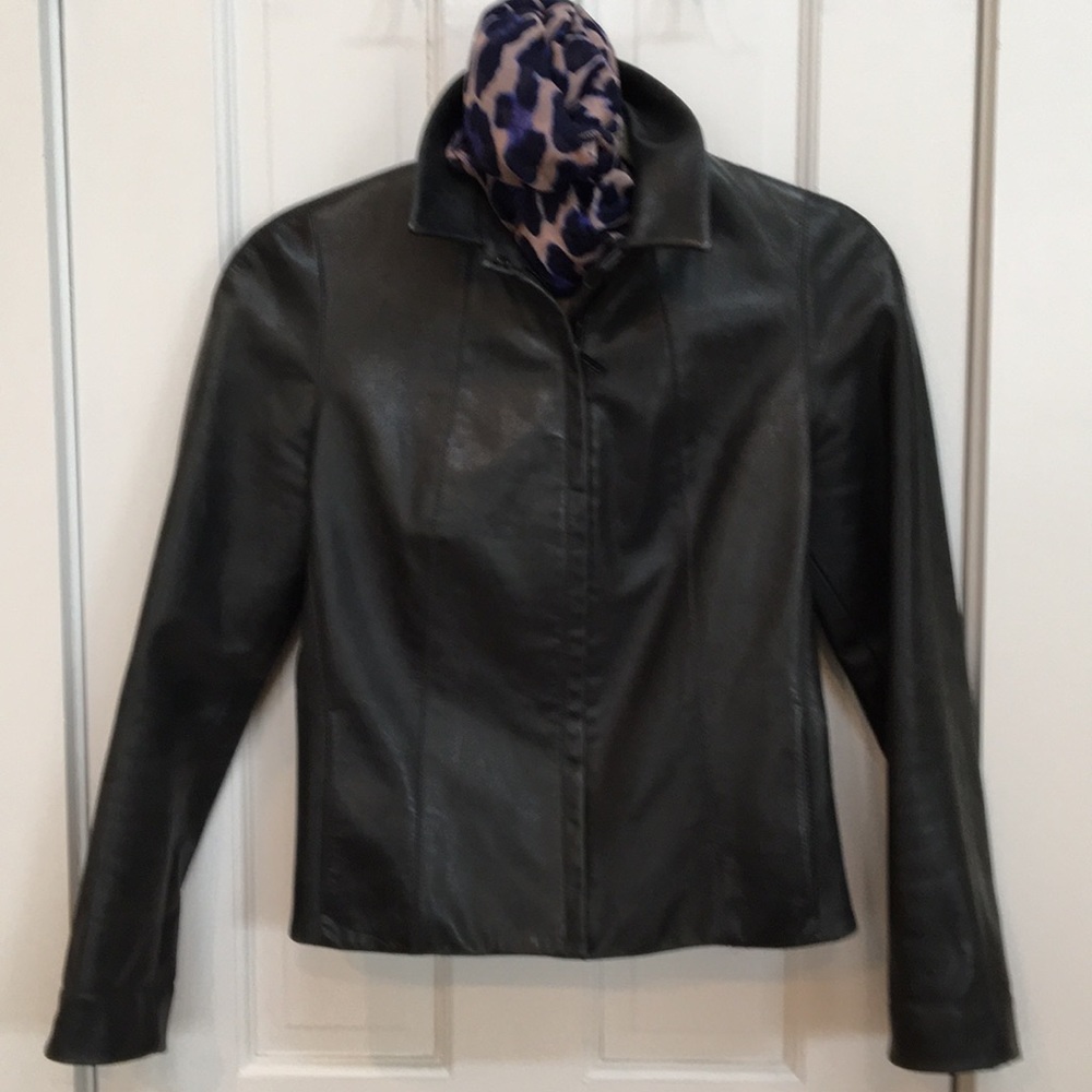 Leather jacket